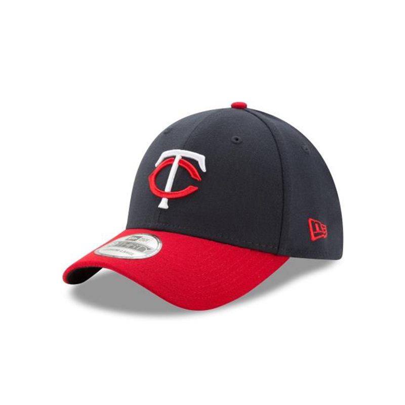 MLB Minnesota Twins Team Classic 39Thirty Stretch Fit (LVG1558) - Red New Era Caps